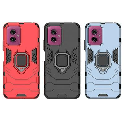 For Motorola Moto G55 Black Panther 2 in 1 Detachable Magnetic Attraction Shockproof with Stand Hard PC + Soft TPU Back Cover Case