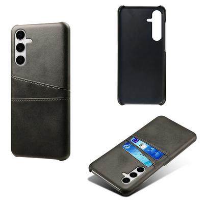 For Samsung Galaxy S25 Plus Extra Thinness Premium Cowhide Leather Vintage Shockproof Hard PC Back Cover Case