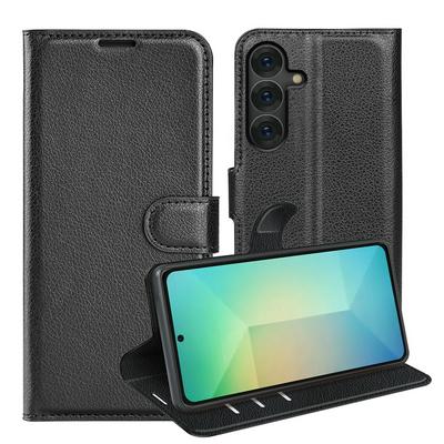 For Samsung Galaxy S25 Pattern Single Folded Edge Folio Flip Leather Wallet Phone Case