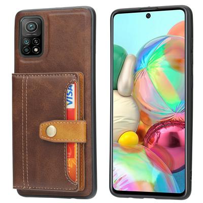 For Xiaomi Redmi Note 11 Pro 5G Calfskin Pattern Shockproof Leather Coated Phone Case with Magnetic Buckle Card Pocket