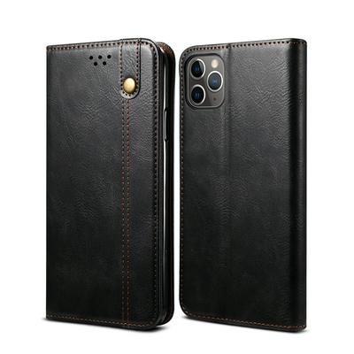 For iPhone 11 Pro Crazy Horse Pattern Shockproof PU Leather Phone Case