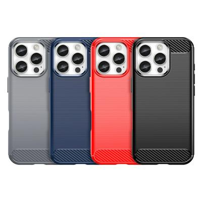 Ultra Thin Matte TPU Shockproof Military Grade Back Protective Cover Case for iPhone 16 Pro