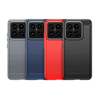 Ultra Thin Matte TPU Shockproof Military Grade Back Protective Cover Case for Xiaomi 14