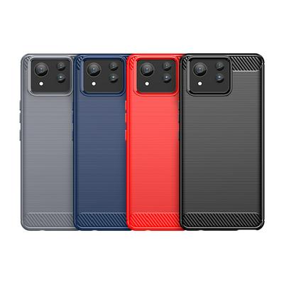 For ASUS ZenFone 11 Ultra Carbon Fiber Drawing Series Scratch Resistant Shock Absorption Soft TPU Back Cover Case