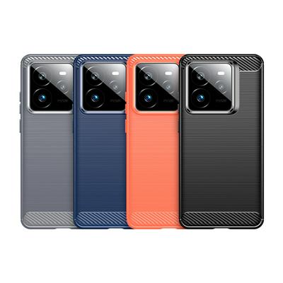 For Realme GT 7 Pro Carbon Fiber Drawing Series Scratch Resistant Shock Absorption Soft TPU Back Cover Case