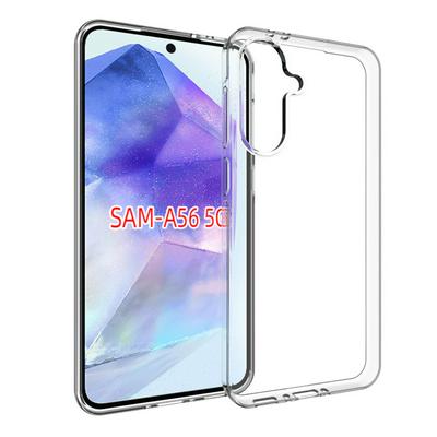 For Samsung Galaxy A56 5G TPU Transparent Shockproof Scratch Resistant Soft TPU Back Cover Case