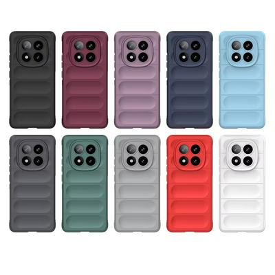For Xiaomi Redmi Note 14 Pro 5G Anti-drop Rugged Cell Phone Case Shockproof TPU Back Cover Protector