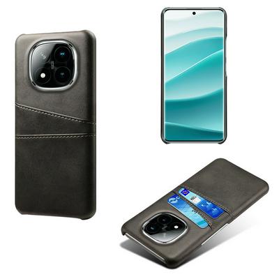 For Xiaomi Redmi Note 14 Pro Plus 5G Extra Thinness Premium Cowhide Leather Vintage Shockproof Hard PC Back Cover Case