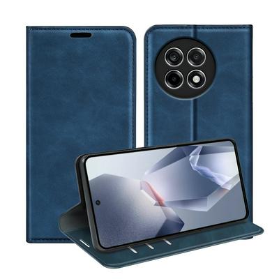 For Oneplus Ace 5 Pro 5G/Oneplus 13R kin Feel Magnetic Attraction Flip Leather Wallet Case with Card Slot and Stand