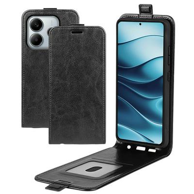For Xiaomi Redmi Note 14 5G R64 Pattern Single Folded Edge Vertical Flip Folio Leather Wallet Phone Case