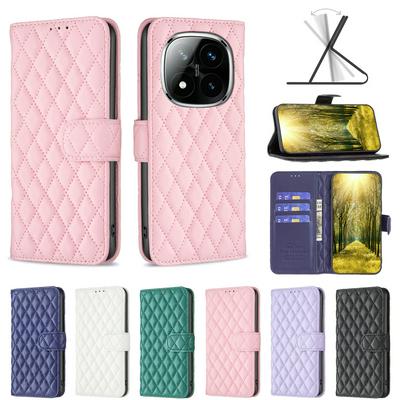 For Xiaomi Redmi Note 14 Pro Plus 5G Small Fragrant Wind Clamshell Type PU Leather Phone Case