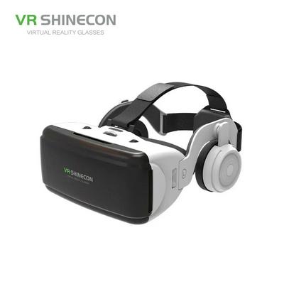 Shinecon G06E VR Glasses Virtual Reality 3D Headset for Use with Smartphone Android Virtual Glasses with Gamepad