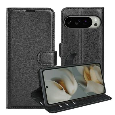 For Google Pixel 10 Pro XL Pattern Single Folded Edge Folio Flip Leather Wallet Phone Case