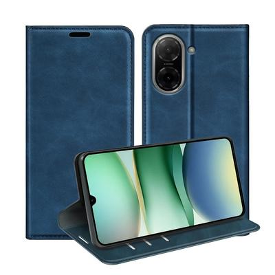 For Xiaomi Redmi A5 4G(173mm) Skin Feel Magnetic Attraction Flip Leather Wallet Case with Card Slot and Stand