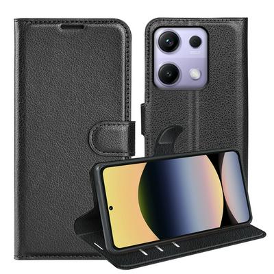 For Xiaomi Redmi Note 14S 4G Pattern Single Folded Edge Folio Flip Leather Wallet Phone Case