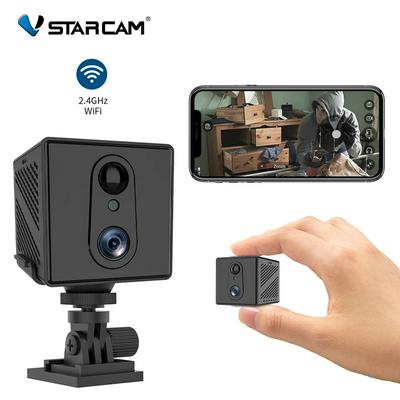 Vstarcam CB70W Cameras for Home Security, 3MP Mini Portable Surveillance Indoor Camera, Long Life Battery, Clear Night Vision