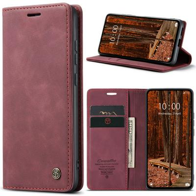 CASEME 013 Series for Xiaomi Redmi Note 14 Pro 4G Wallet PU Leather Case Foldable Stand Magnetic Auto-absorbed Flip Cover