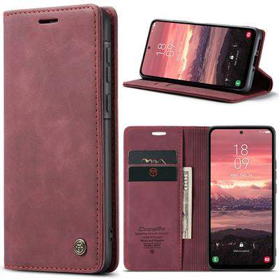 CASEME 013 Series for Samsung Galaxy A36 5G / A56 5G Wallet PU Leather Case Foldable Stand Magnetic Auto-absorbed Flip Cover