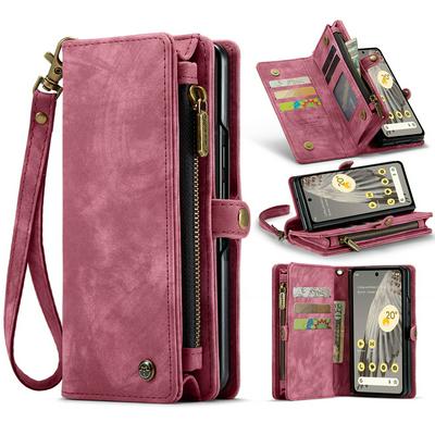CASEME 008 Series Detachable 2-in-1 Wallet Split Leather Mobile Casing for Google Pixel Fold