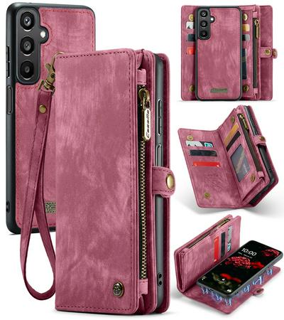 CASEME 008 Series Detachable 2-in-1 Wallet Split Leather Mobile Casing for Samsung Galaxy A16