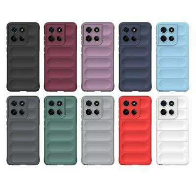 For Motorola Edge 60 Stylus Anti-drop Rugged Cell Phone Case Shockproof TPU Back Cover Protector