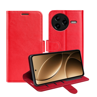 For Xiaomi Redmi K80 Pro 5G/Xiaomi Poco F7 Ultra 5G R64 Pattern Single Folded Edge Folio Flip Leather Wallet Phone Case