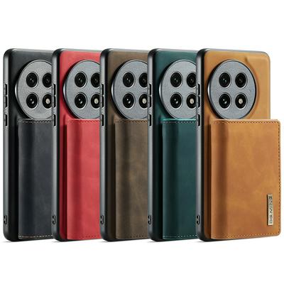 DG.MING M1 Series Drop-proof Kickstand Design Cover with Detachable Magnetic Wallet for Oneplus 13