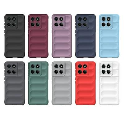 For Motorola Edge 60 Fusion Anti-drop Rugged Cell Phone Case Shockproof TPU Back Cover Protector