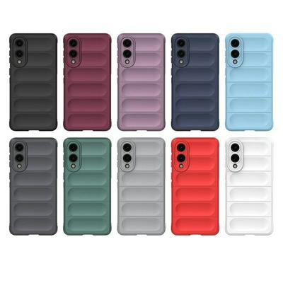 For Samsung Galaxy S25 Edge Anti-drop Rugged Cell Phone Case Shockproof TPU Back Cover Protector