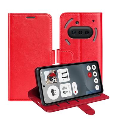 For Nothing Phone 3A R64 Pattern Single Folded Edge Folio Flip Leather Wallet Phone Case