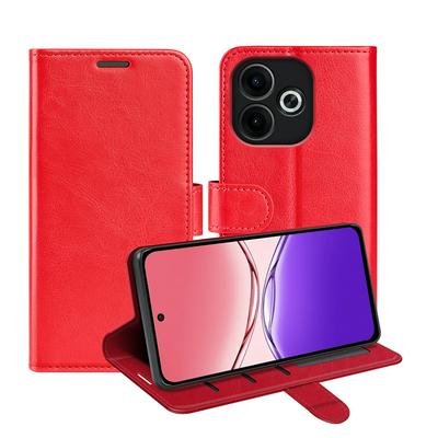 For Oppo A5 Pro R64 Pattern Single Folded Edge Folio Flip Leather Wallet Phone Case