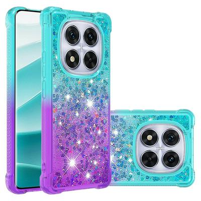 For Xiaomi Redmi Note 14 Pro YB Quicksand Series Liquid Case Gradient Quicksand Soft TPU Protective Shockproof Luxury Cover