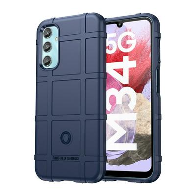For Samsung Galaxy M34 5G Rugged Shield Detachable Shockproof Frosted All-Inclusive Flexible TPU Cover Case
