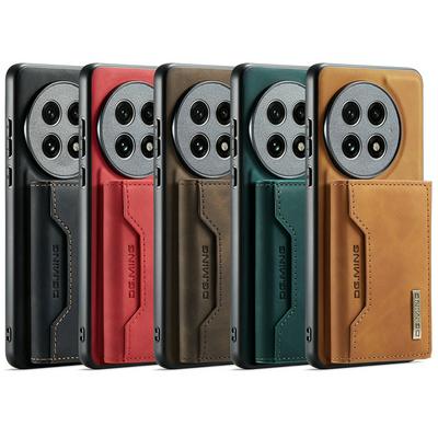 DG.MING M2 Series Detachable 2-in-1 Wallet Kickstand Design Leather Coated Hybrid Case for  Oneplus 13