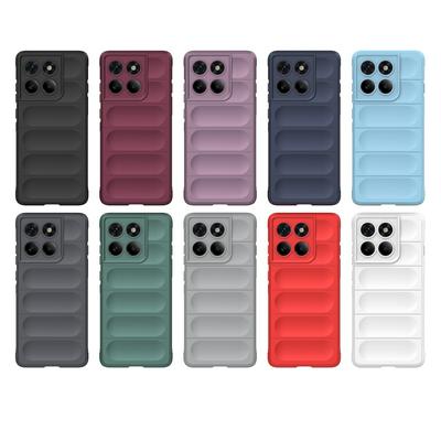For Motorola Edge 60 Pro 5G Anti-drop Rugged Cell Phone Case Shockproof TPU Back Cover Protector