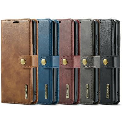 DG.MING Wallet Split Leather Cover Detachable 2-in-1 PC Back Case for OnePlus 13