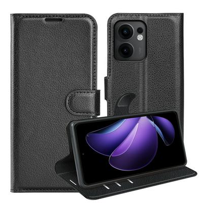 For Oppo Reno 13 F 5G/13 F 4G Pattern Single Folded Edge Folio Flip Leather Wallet Phone Case