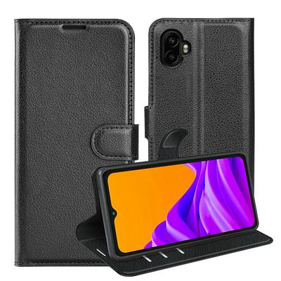 For Samsung Galaxy Xcover 7 Pro Pattern Single Folded Edge Folio Flip Leather Wallet Phone Case