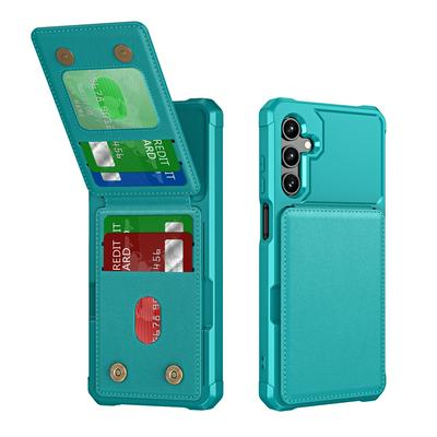 ZM11 For Samsung Galaxy A16 Case Card Slot Kickstand PU+TPU Phone Cover
