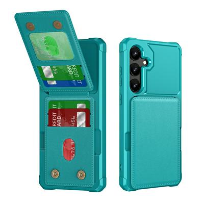 ZM11 For Samsung Galaxy A54 Case Card Slot Kickstand PU+TPU Phone Cover