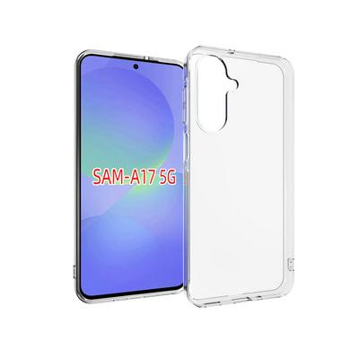 For Samsung Galaxy A17 Transparent Shockproof Scratch Resistant Soft TPU Back Cover Case