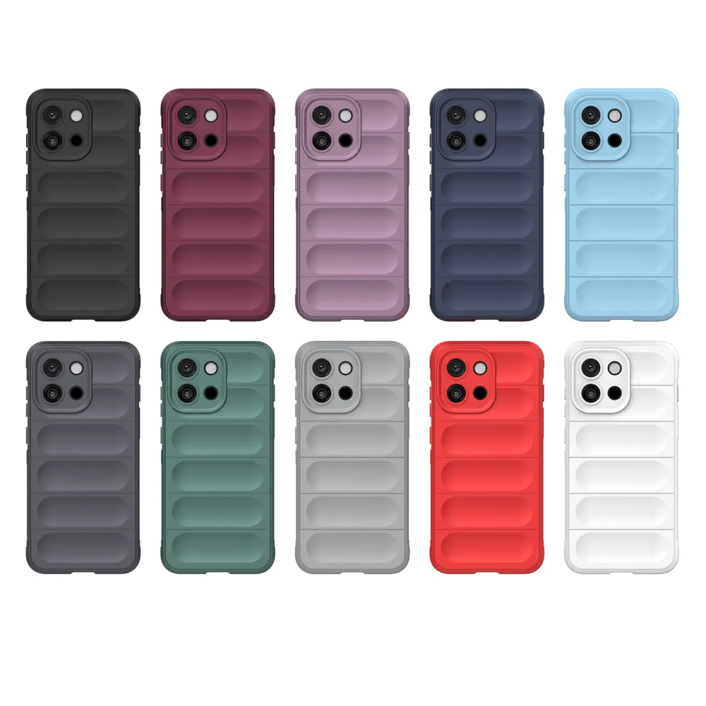 For Oneplus 13T 5G Anti-drop Rugged Cell Phone Case Shockproof TPU Back Cover Protector