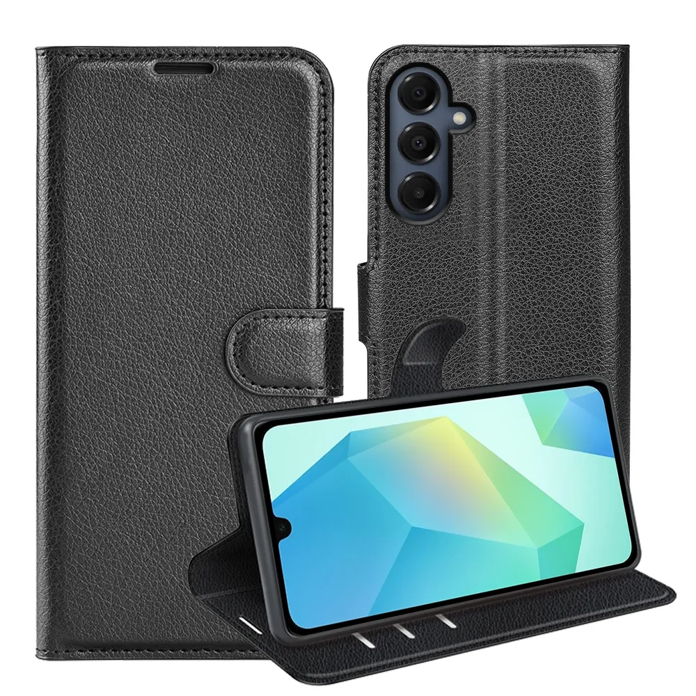 For Samsung Galaxy A17 5G Pattern Single Folded Edge Folio Flip Leather Wallet Phone Case