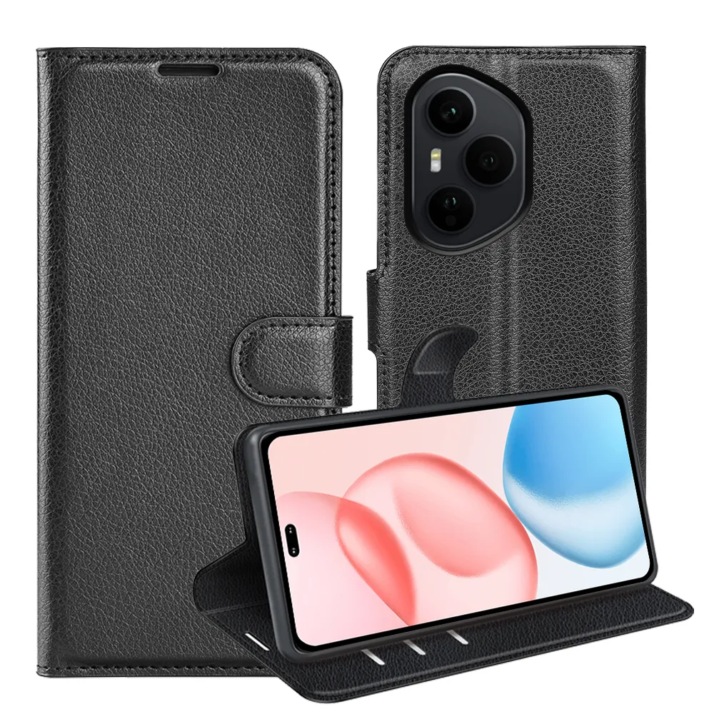 For Honor 400 Pro Pattern Single Folded Edge Folio Flip Leather Wallet Phone Case