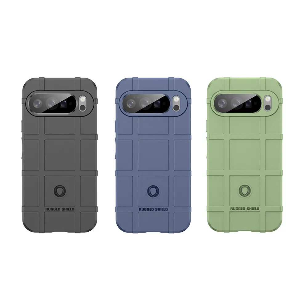 For Google Pixel 10 Pro XL Rugged Shield Detachable Shockproof Frosted All-Inclusive Flexible TPU Cover Case