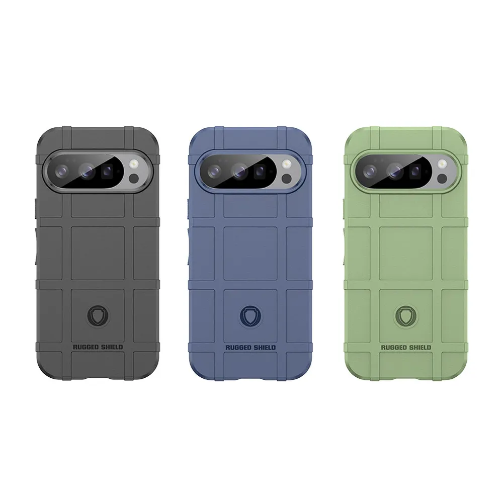 For Google Pixel 10 Pro Rugged Shield Detachable Shockproof Frosted All-Inclusive Flexible TPU Cover Case