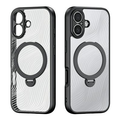 DUX DUCIS Aimo Series for iPhone 17 Magnetic Phone Case TPU+PC Kickstand Cover (REACH Certification)