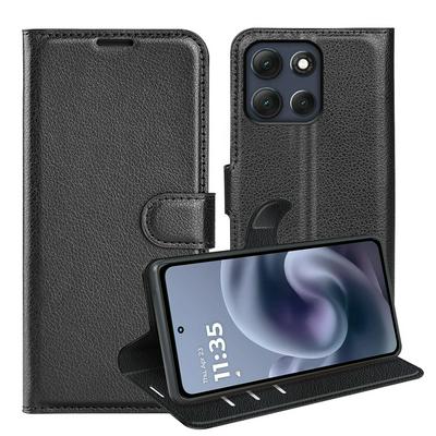 For Motorola G86 5G Pattern Single Folded Edge Folio Flip Leather Wallet Phone Case