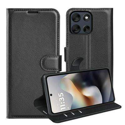 For Motorola G56 5G Pattern Single Folded Edge Folio Flip Leather Wallet Phone Case