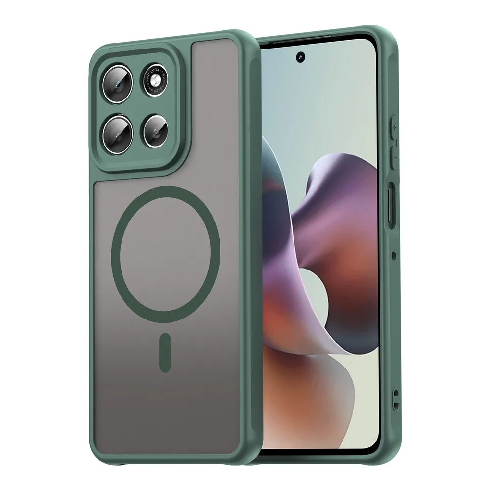 For Motorola Moto G66Y Case Compatible with MagSafe Anti Drop PC + TPU Phone Cover